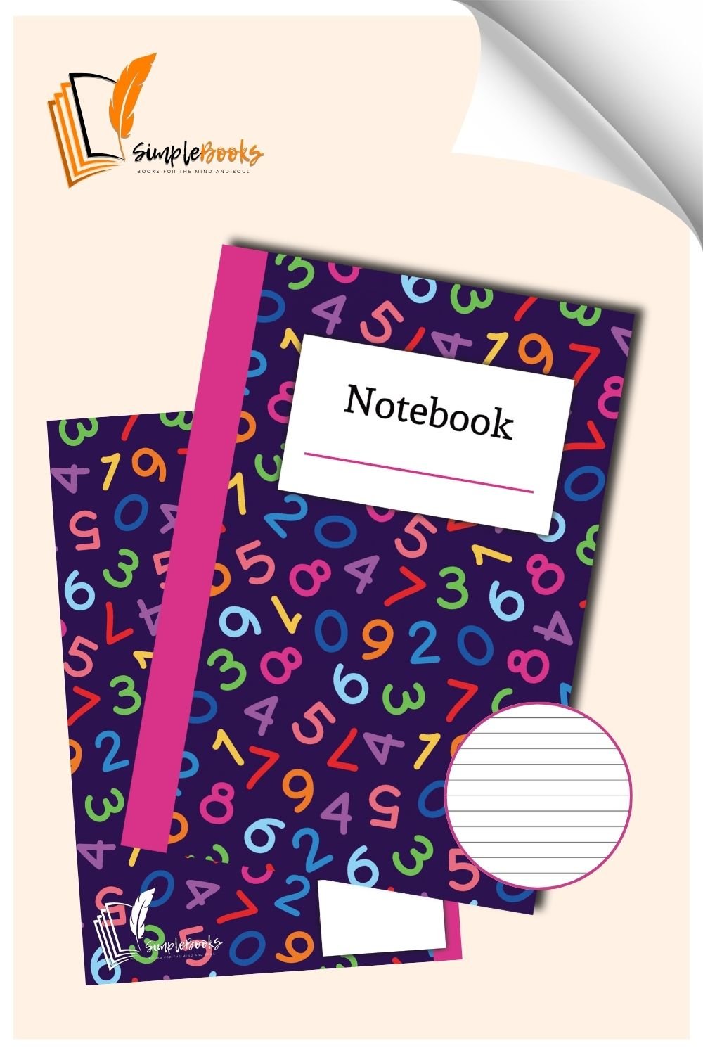 Color Numbers Pathern Notebook_Simplebooks