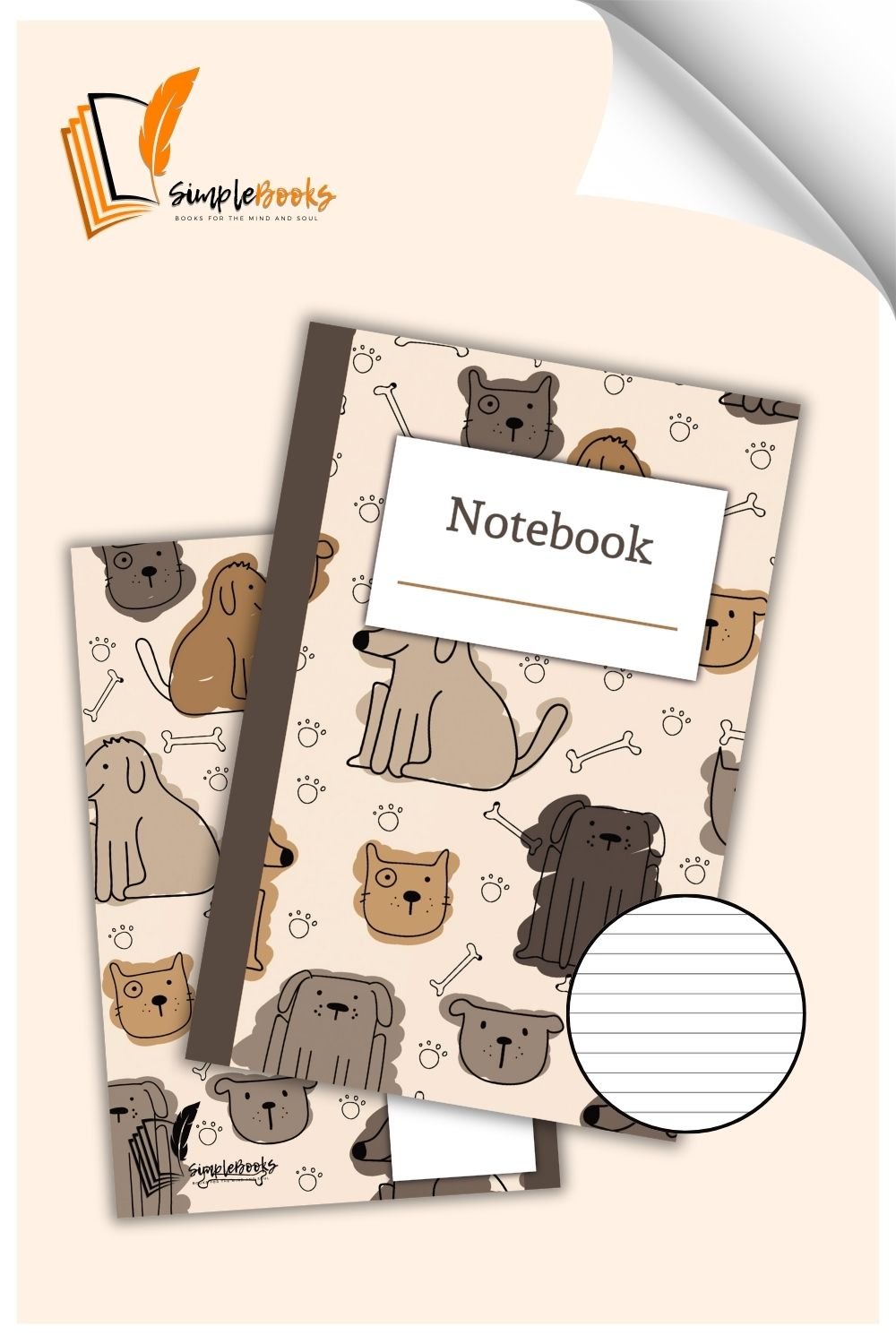 Brown Dogs & Bones Notebook_Simplebooks